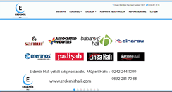 Desktop Screenshot of erdemirhali.com